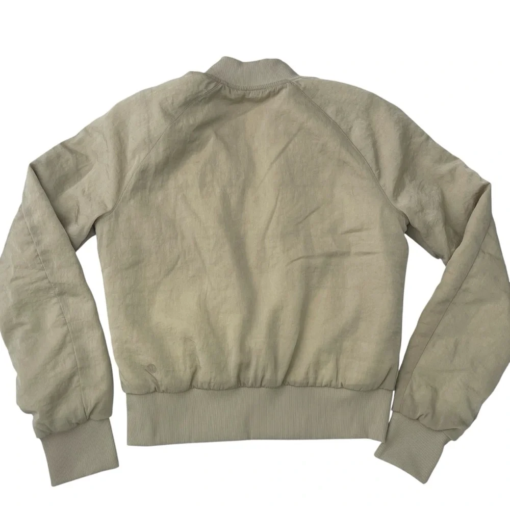 Lululemon Non-Stop Bomber Jacket Size 2 Reversible - Picture 6 of 13
